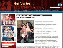 Tablet Screenshot of hotchickswithdouchebags.com